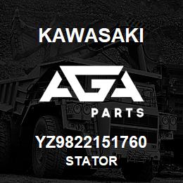 YZ9822151760 Kawasaki STATOR | AGA Parts