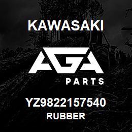 YZ9822157540 Kawasaki RUBBER | AGA Parts