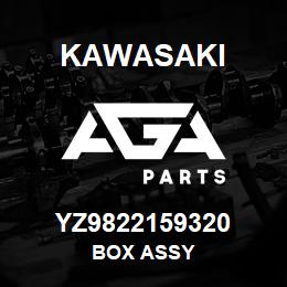 YZ9822159320 Kawasaki BOX ASSY | AGA Parts