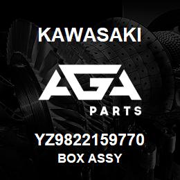 YZ9822159770 Kawasaki BOX ASSY | AGA Parts