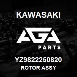 YZ9822250820 Kawasaki ROTOR ASSY | AGA Parts