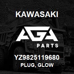 YZ9825119680 Kawasaki PLUG, GLOW | AGA Parts