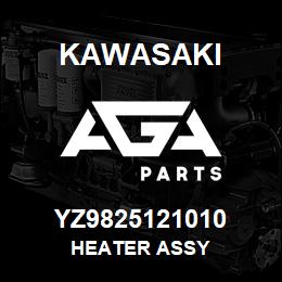 YZ9825121010 Kawasaki HEATER ASSY | AGA Parts