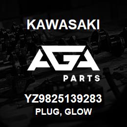 YZ9825139283 Kawasaki PLUG, GLOW | AGA Parts