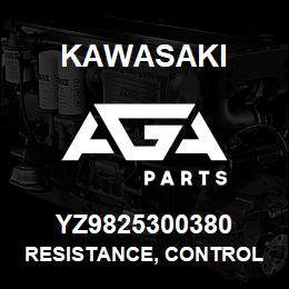 YZ9825300380 Kawasaki RESISTANCE, CONTROL | AGA Parts