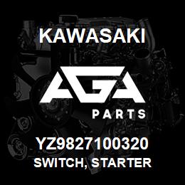 YZ9827100320 Kawasaki SWITCH, STARTER | AGA Parts