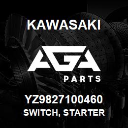 YZ9827100460 Kawasaki SWITCH, STARTER | AGA Parts