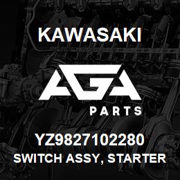 YZ9827102280 Kawasaki SWITCH ASSY, STARTER | AGA Parts