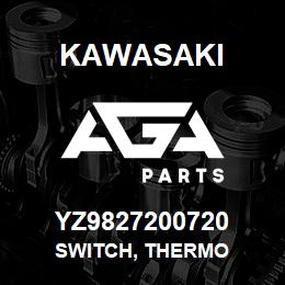 YZ9827200720 Kawasaki SWITCH, THERMO | AGA Parts