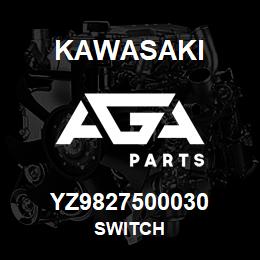 YZ9827500030 Kawasaki SWITCH | AGA Parts