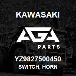 YZ9827500450 Kawasaki SWITCH, HORN | AGA Parts