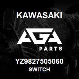 YZ9827505060 Kawasaki SWITCH | AGA Parts