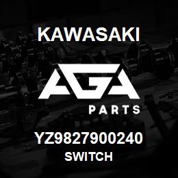 YZ9827900240 Kawasaki SWITCH | AGA Parts