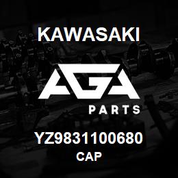 YZ9831100680 Kawasaki CAP | AGA Parts