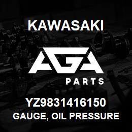 YZ9831416150 Kawasaki GAUGE, OIL PRESSURE | AGA Parts