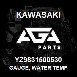 YZ9831500530 Kawasaki GAUGE, WATER TEMP | AGA Parts