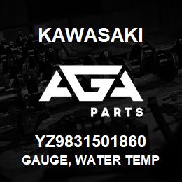 YZ9831501860 Kawasaki GAUGE, WATER TEMP | AGA Parts