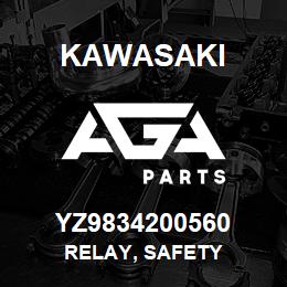 YZ9834200560 Kawasaki RELAY, SAFETY | AGA Parts