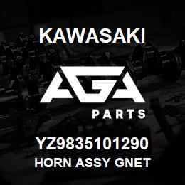 YZ9835101290 Kawasaki HORN ASSY GNET | AGA Parts