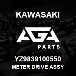 YZ9839100550 Kawasaki METER DRIVE ASSY | AGA Parts