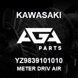 YZ9839101010 Kawasaki METER DRIV AIR | AGA Parts