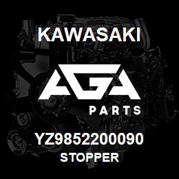 YZ9852200090 Kawasaki STOPPER | AGA Parts