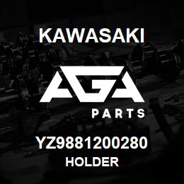 YZ9881200280 Kawasaki HOLDER | AGA Parts