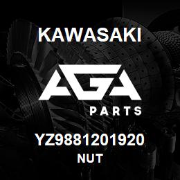 YZ9881201920 Kawasaki NUT | AGA Parts