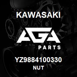 YZ9884100330 Kawasaki NUT | AGA Parts