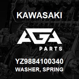 YZ9884100340 Kawasaki WASHER, SPRING | AGA Parts