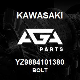 YZ9884101380 Kawasaki BOLT | AGA Parts