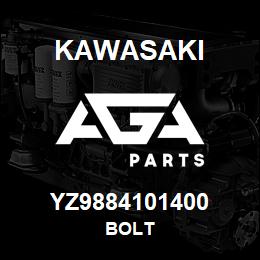 YZ9884101400 Kawasaki BOLT | AGA Parts