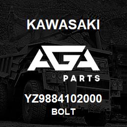 YZ9884102000 Kawasaki BOLT | AGA Parts