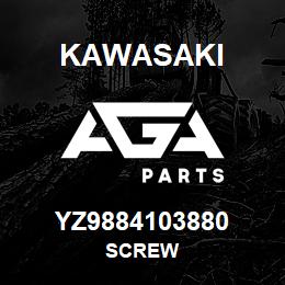 YZ9884103880 Kawasaki SCREW | AGA Parts