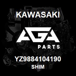 YZ9884104190 Kawasaki SHIM | AGA Parts