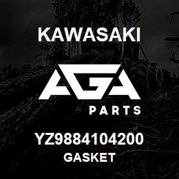 YZ9884104200 Kawasaki GASKET | AGA Parts