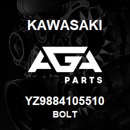 YZ9884105510 Kawasaki BOLT | AGA Parts