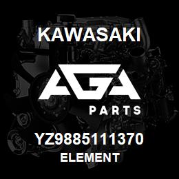 YZ9885111370 Kawasaki ELEMENT | AGA Parts