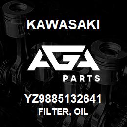 YZ9885132641 Kawasaki FILTER, OIL | AGA Parts