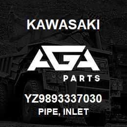 YZ9893337030 Kawasaki PIPE, INLET | AGA Parts