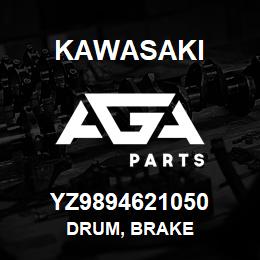 YZ9894621050 Kawasaki DRUM, BRAKE | AGA Parts