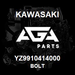 YZ9910414000 Kawasaki BOLT | AGA Parts