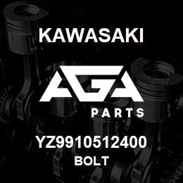 YZ9910512400 Kawasaki BOLT | AGA Parts