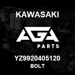 YZ9920405120 Kawasaki BOLT | AGA Parts