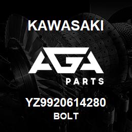 YZ9920614280 Kawasaki BOLT | AGA Parts