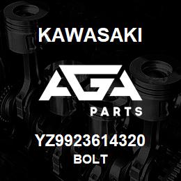 YZ9923614320 Kawasaki BOLT | AGA Parts