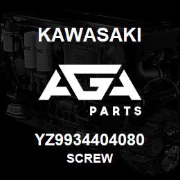 YZ9934404080 Kawasaki SCREW | AGA Parts