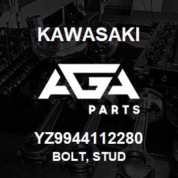 YZ9944112280 Kawasaki BOLT, STUD | AGA Parts