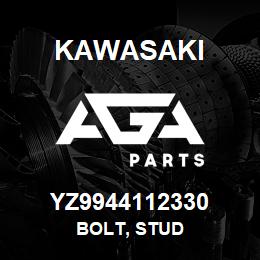 YZ9944112330 Kawasaki BOLT, STUD | AGA Parts