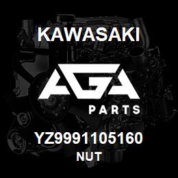 YZ9991105160 Kawasaki NUT | AGA Parts